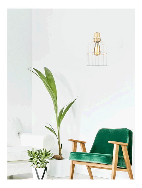 Candelabru suspendat Adrana (alb)