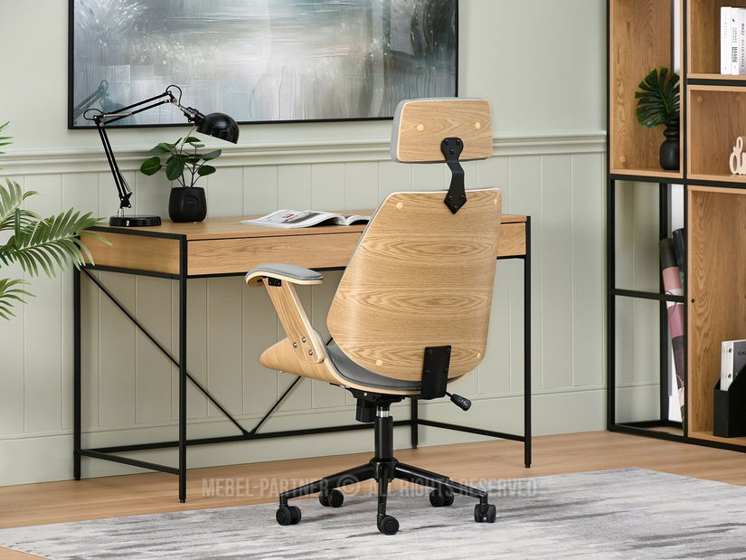 Fotoliu Franc (stejar gri + negru)