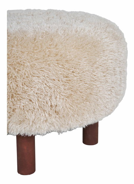 Taburetka Iridalia (svetlohnedá)