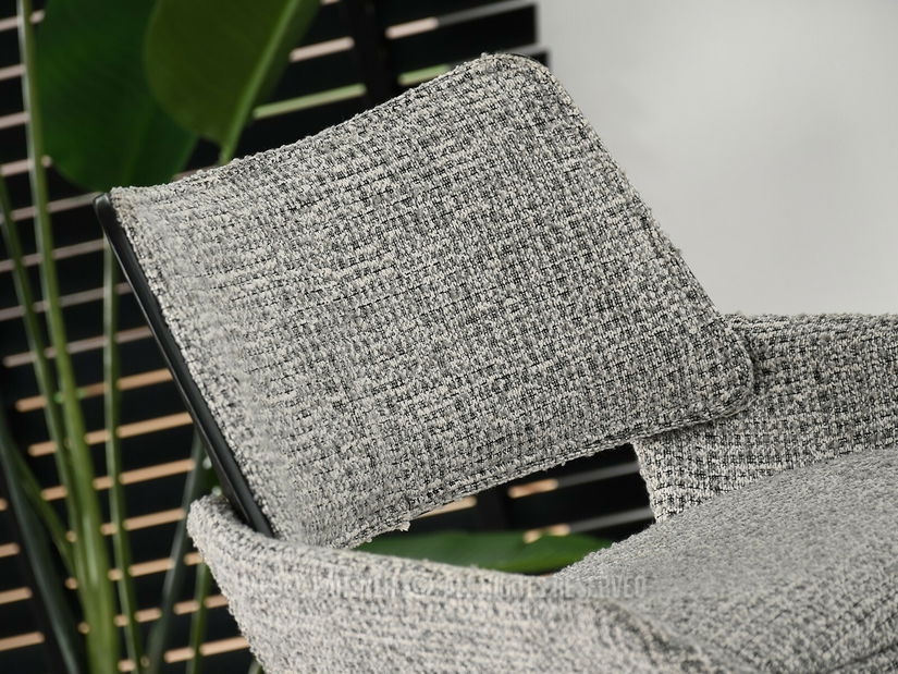 Stolička Glen H (čiernošedá + čierna)