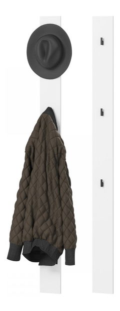 Set 2 cuier perete Semplo SM 05 (Alb alpin) 