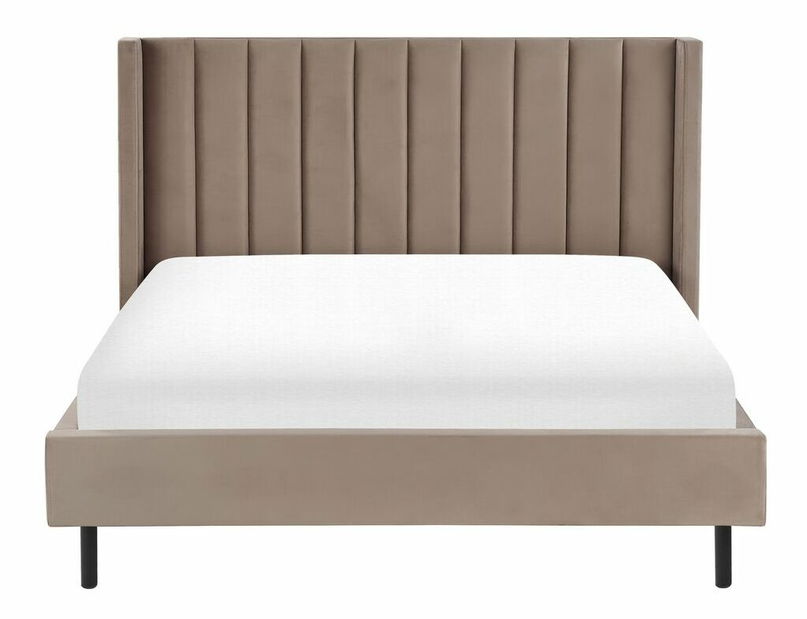 Pat matrimonial 160 cm Vue (gri bej) (cu somieră)