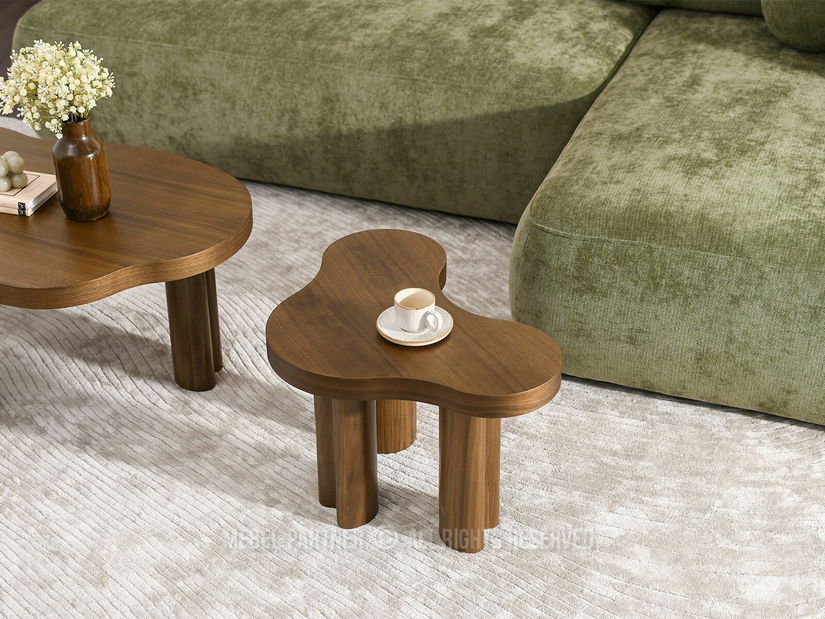 Măsuță de cafea Sirvieron (nuc)