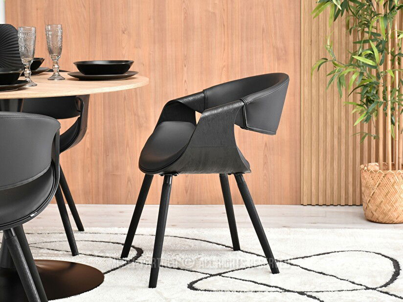 Scaun Bjorn K (negru)