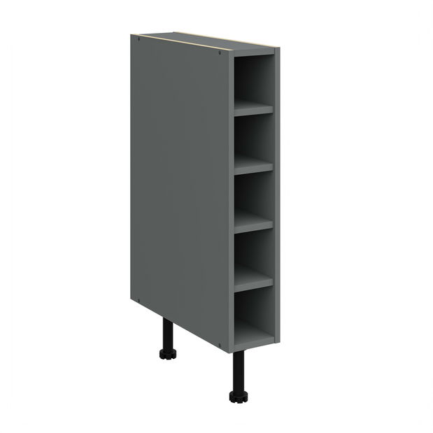 Dolný kuchynský regál Carminia 15 D OTW BB (antracit)