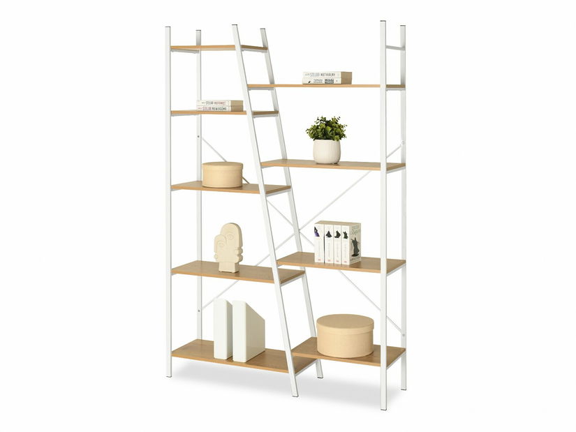 Regál Gecon Reg (dub + biela)