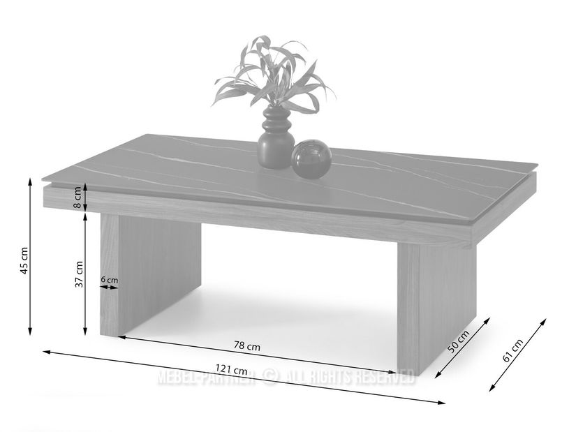 Stolić za kavu Aventajaban (crna)