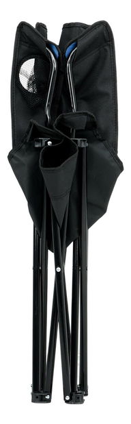 Set 2 ks. kempingových stoličiek Advirtieron (čierna)