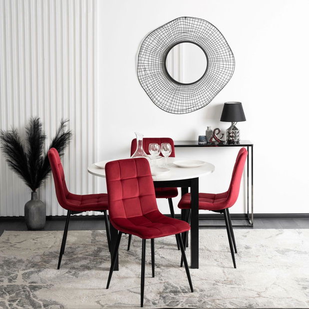 Blagovaonska stolica Permite (bordo) 