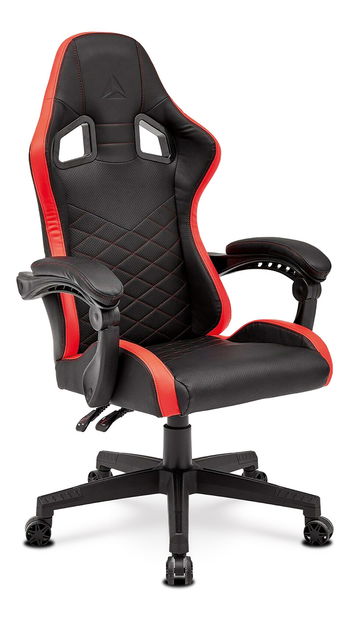 Fotoliu de birou/gaming Limur-L615-RED (Negru + roșu)