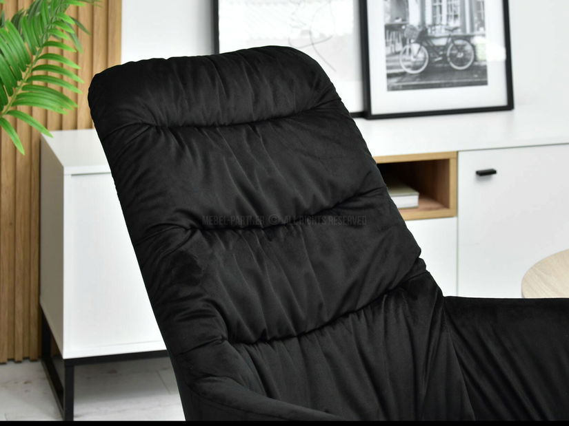 Kreslo Lusil (čierna)