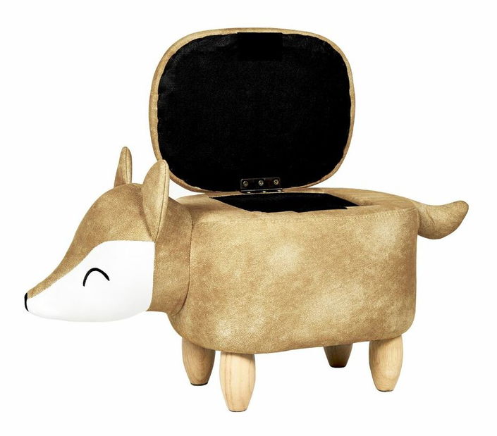 Detská stolička Fleur (oranžová)