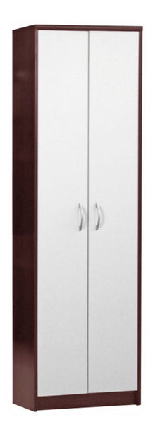 Polcos szekrény Molton (wenge + Fehér) *bazár