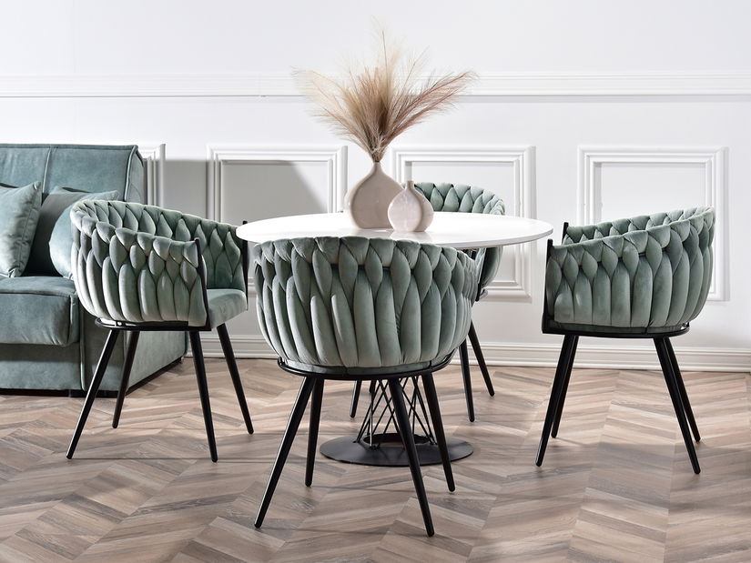 Jedálenská stolička Radio (čierna)