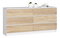 Komód Koa III (fehér + sonoma tölgy)