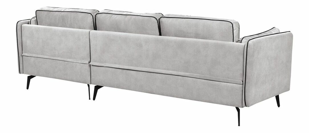 Rohová sedacia súprava Askel (sivá) (L)