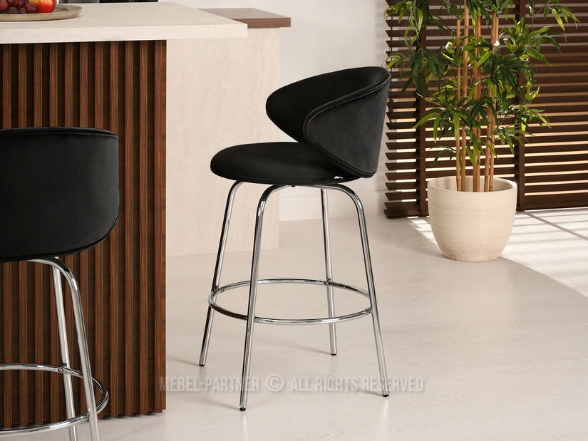 Stolička Jared (čierna)