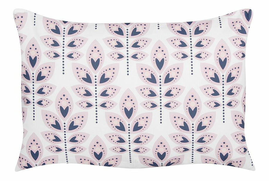 Sada 2 ozdobných vankúšov 40 x 60 cm Torret (béžová)