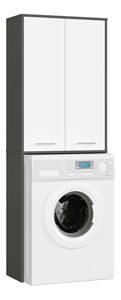 Ormarić za perilicu rublja Fulgor 180 (grafit + bijela)