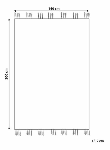 Szőnyeg 200 x 300 cm Proshy (többszínű)