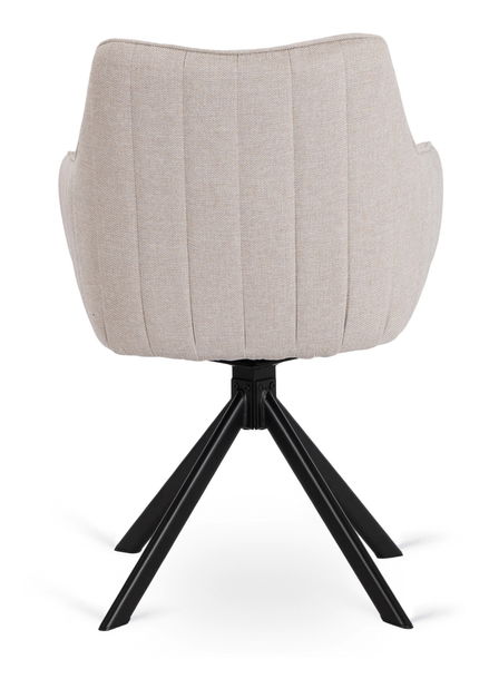 Jedálenská stolička Mamba (krémová