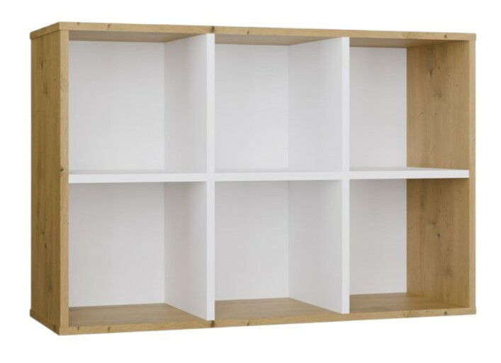 Raft Metros 1 (stejar artisan + alb)