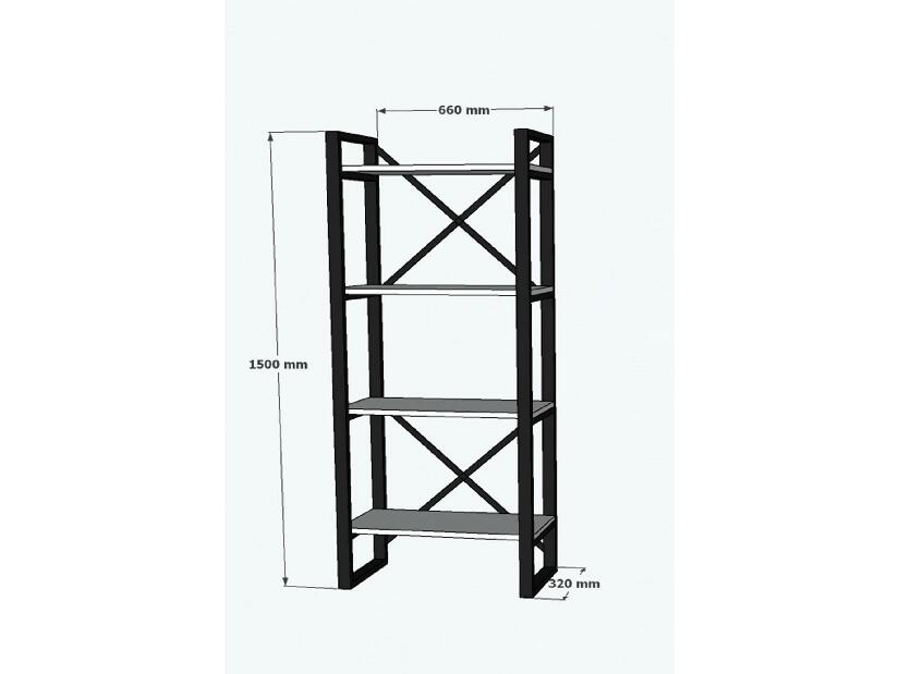 Raft Vikati 2 (alb + negru) 