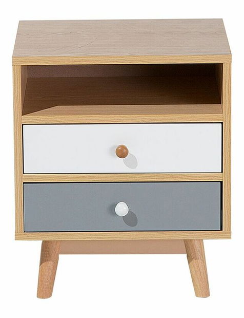 Nočný stolík Frago (hnedá)