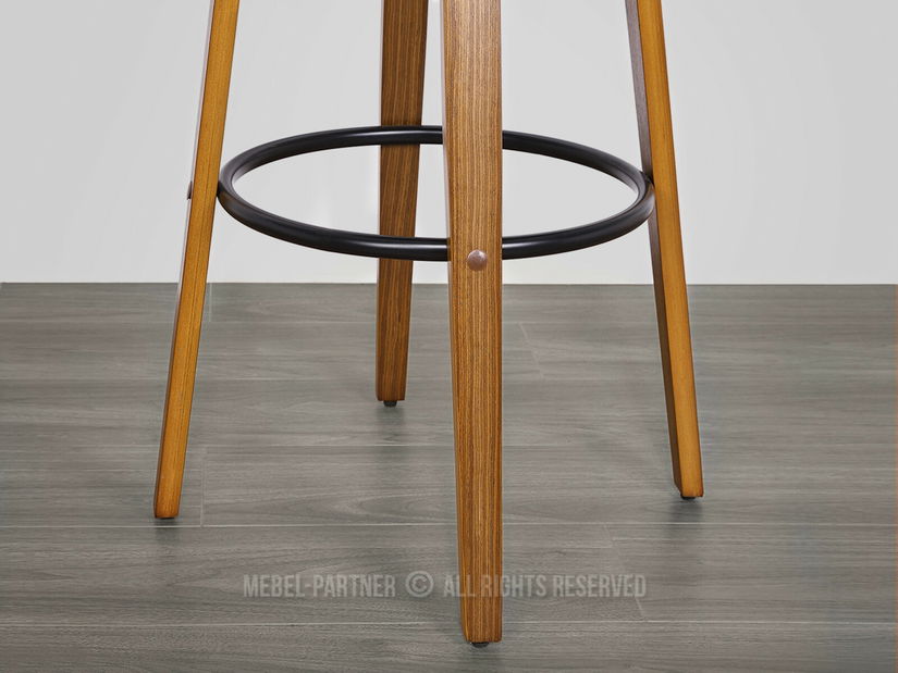 Scaun bar Rolenzono H75 (negru)