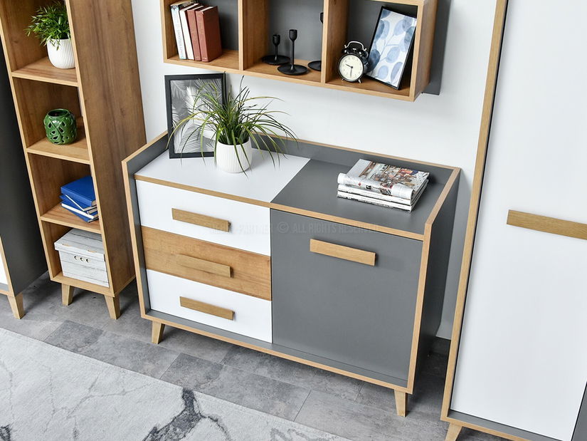 Komoda Sobrepuso S06 (bijela)