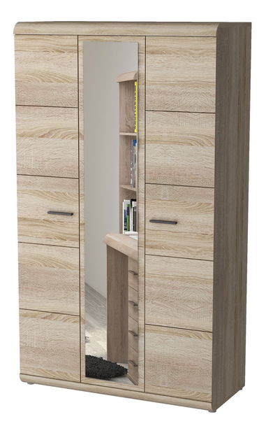 Šatníková skriňa Lincoln 120 (dub sonoma)