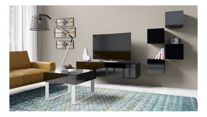 Set za dnevni boravak Calabria C21 (crna) (bez rasvjete)