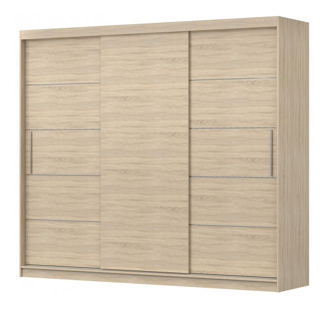 Šatníková skriňa Arrun (dub sonoma + dub sonoma)