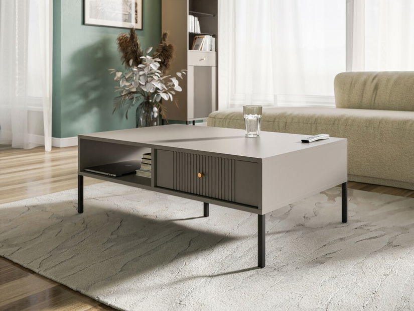 Konferenčný stolík Isae 2S (kašmír + čierna)