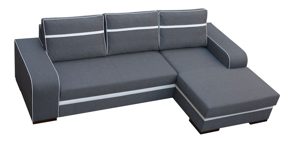 Colțar Fira (Gri + Alb) (D)