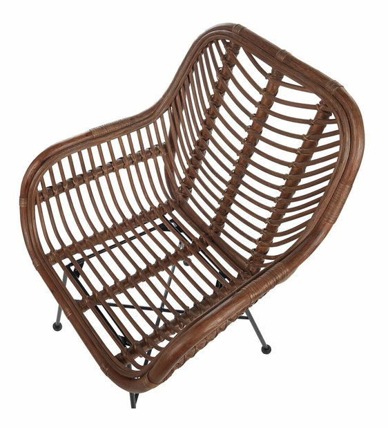 Scaun de sufragerie Caron (maro închis)