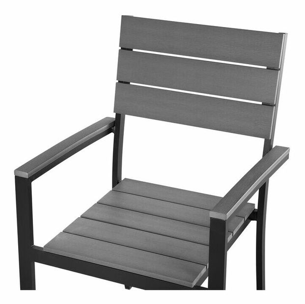 Set de masă pentru grădină Costa (gri)