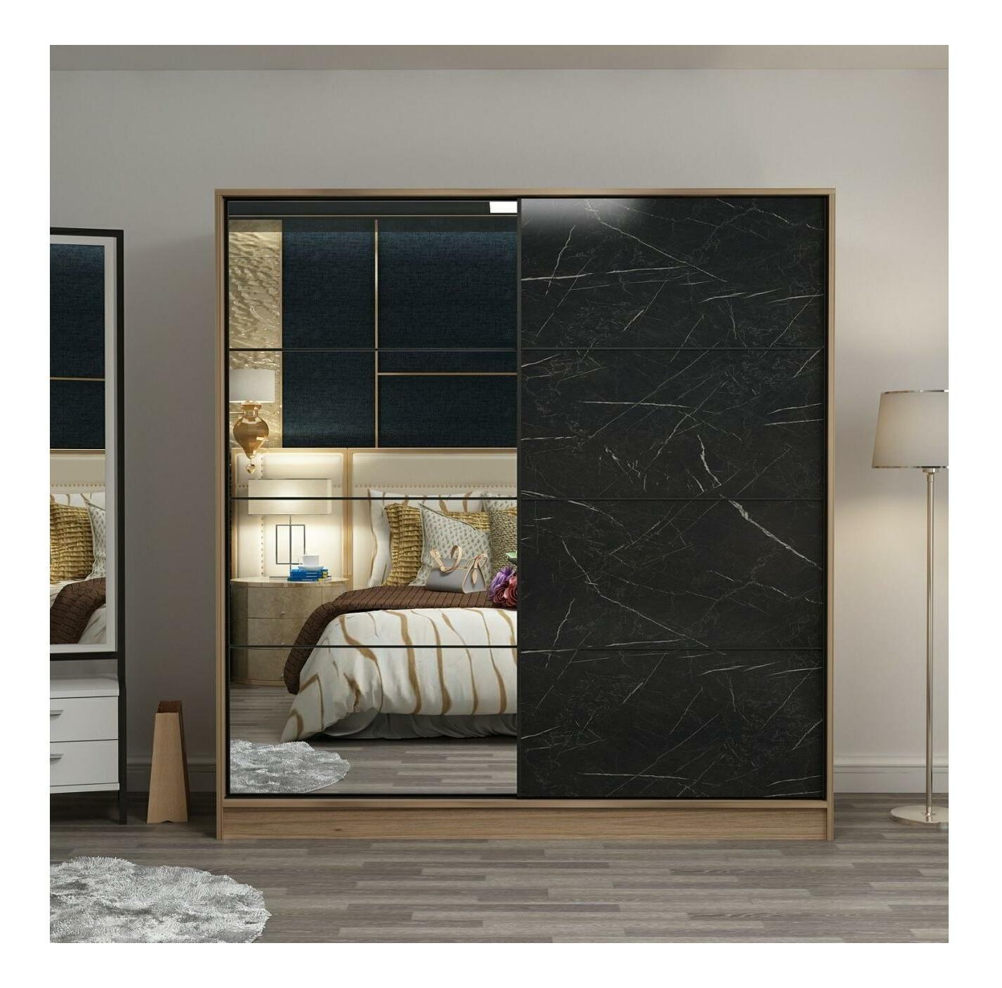 Dulap de haine Kalia 7168 (Auriu)