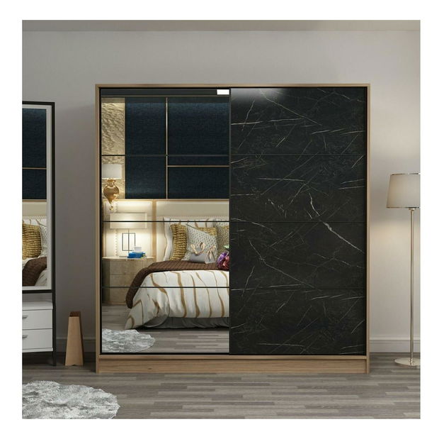 Dulap de haine Kalia 7168 (Auriu)