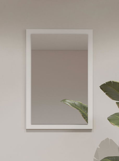 Zrkadlo Crossroad H W04 (biela + čierna)