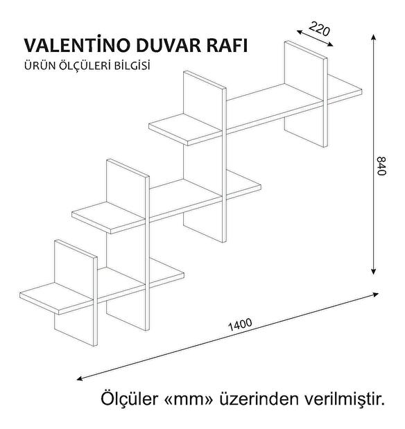 Polc Vuvimo (fehér) 