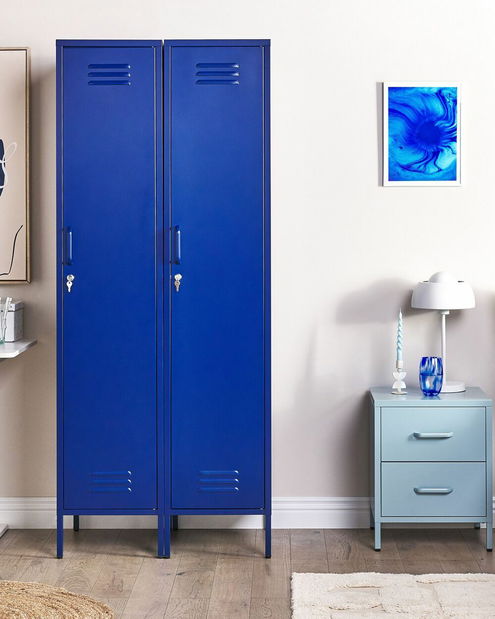 Polcosszekrény Frederika (kék)