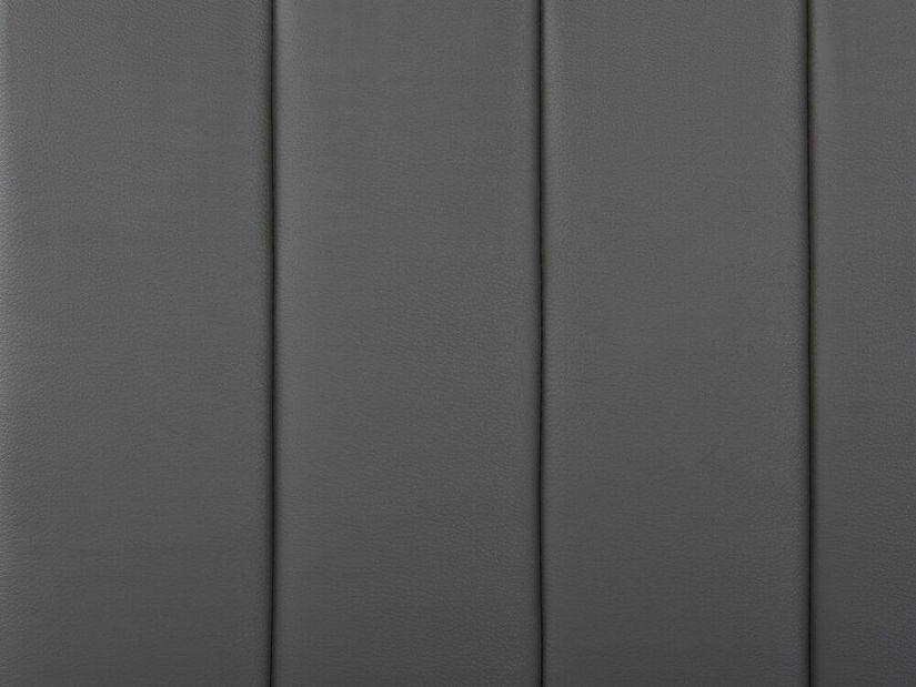 Manželská posteľ 160 cm PARASO (sivá) (s roštom)