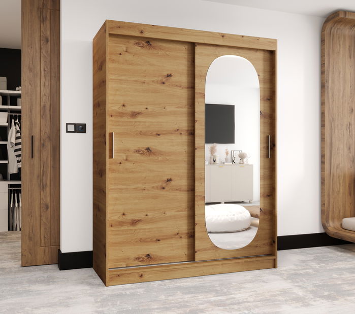 Ruhásszekrény 150 cm Ronny (artisan tölgy)