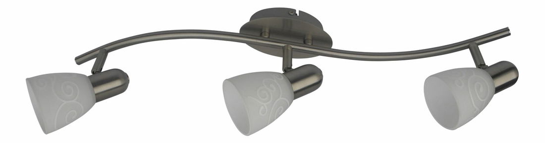 Corp iluminat spotlight Harmony Lux 6637 (crom satin + motiv alb)