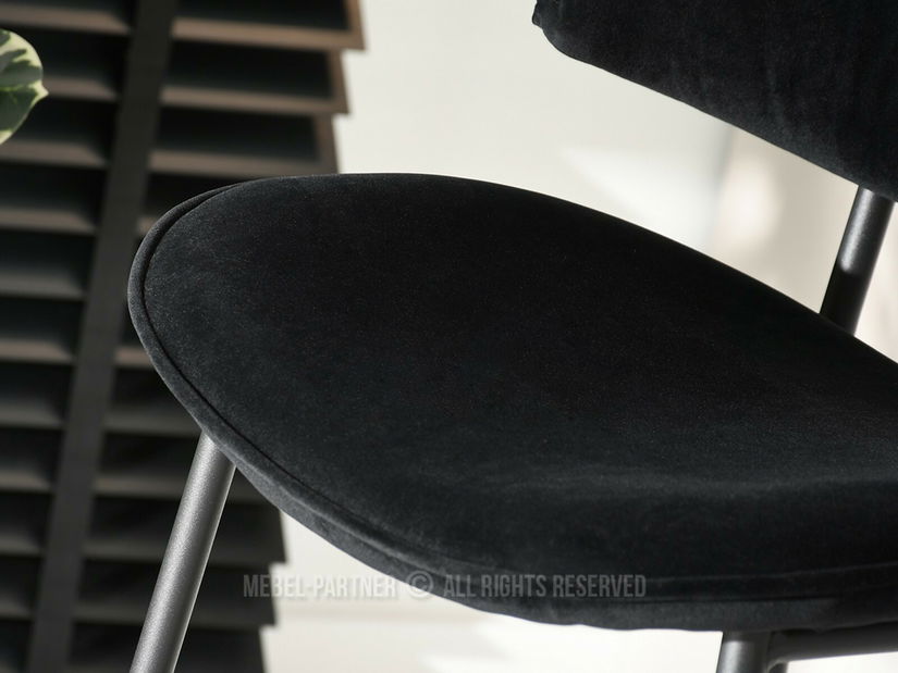 Scaun bar Ninasus (negru)