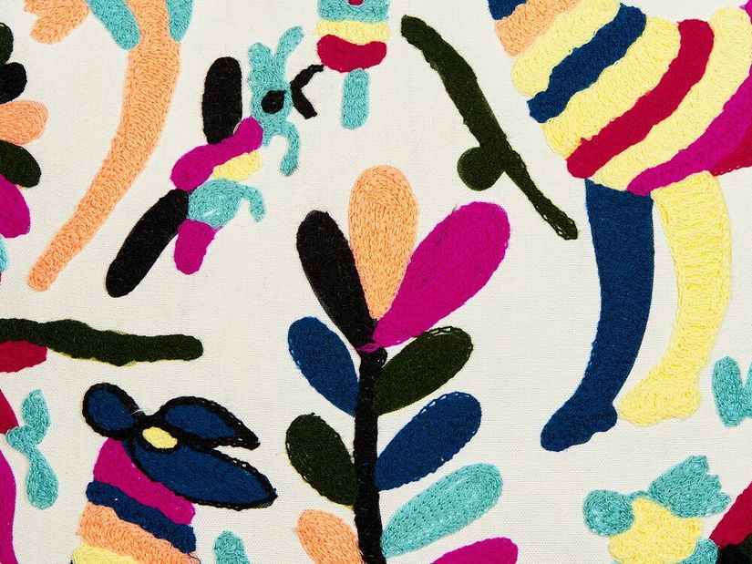 Sada 2 ozdobných vankúšov 50 x 50 cm Raiga (viacfarebná)