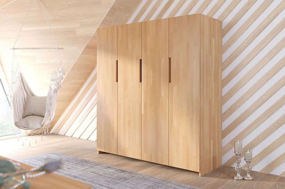 Ruhásszekrény Larsos 4D (bükk)