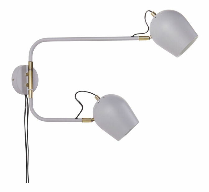 Nástenné osvetlenie Eldor (sivá)