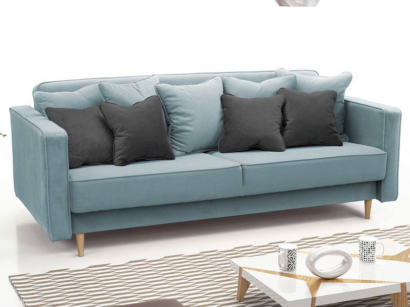 Pohovka trojsedačka Narimara (modrá)